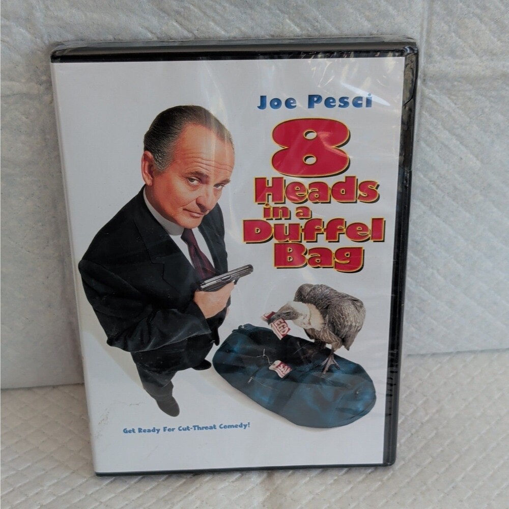 8 Heads in a Duffel Bag (DVD) 1997) Joe Pesci FS/WS NEW